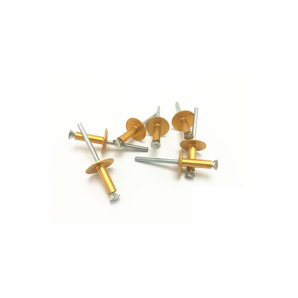 Manufacturer DIN7337 copper domed head blind rivets