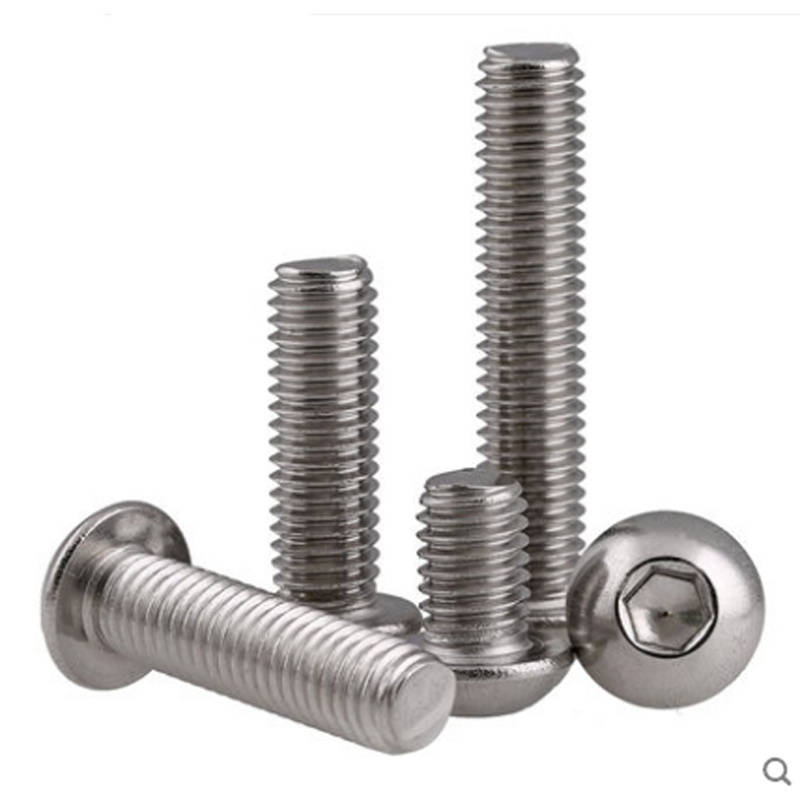 high quality stainless steel hex socket pan head screw ISO7380