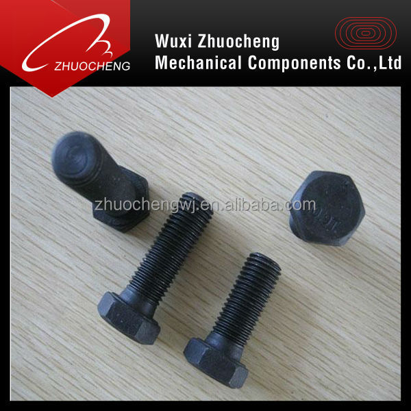 Grade 2 Grade 5 Grade 8 Black Carbon Steel Barrel Bolt Hex Bolt