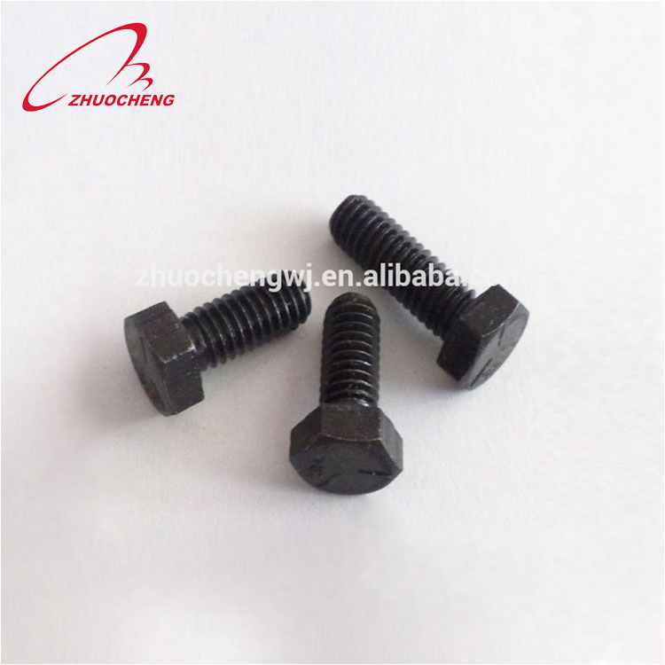 Grade 2 Grade 5 Grade 8 Black Carbon Steel Barrel Bolt Hex Bolt