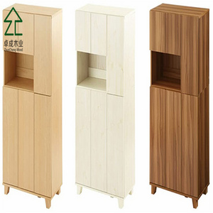 Japanese Ready Assembled Modern Korean Entrance Large Size Mdf Oak Shoes Rack Cabinets With Drawers