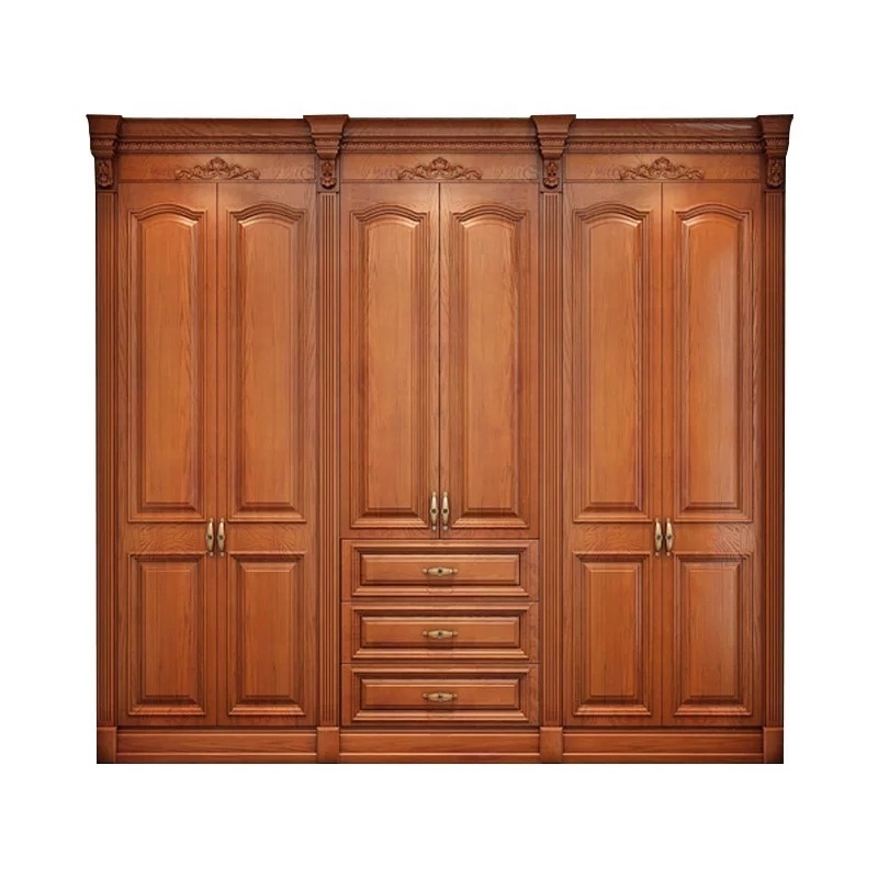 Modern Custom Wooden Bedroom Wardrobe Cabinet