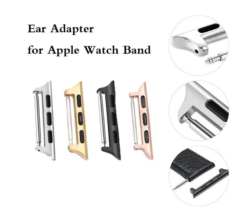 Suitable for Apple 1-9 series watch strap connectors universal High end stainless steel metal 38/42MM watch strap connectors