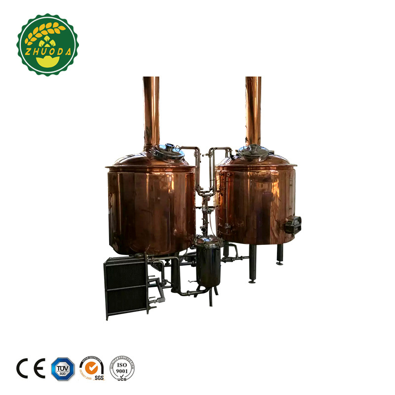 Red Copper Brewing Tank 100L /Beer Brewery Equipment For Sale