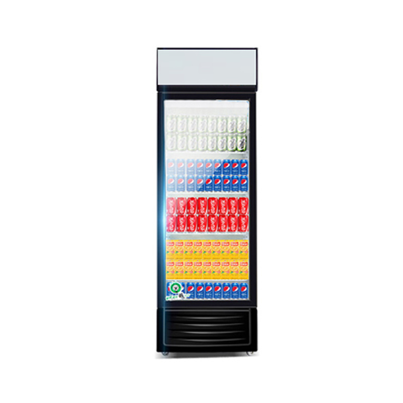 Bar vertical slim cooler display pepsi freezer stand showcase freezer