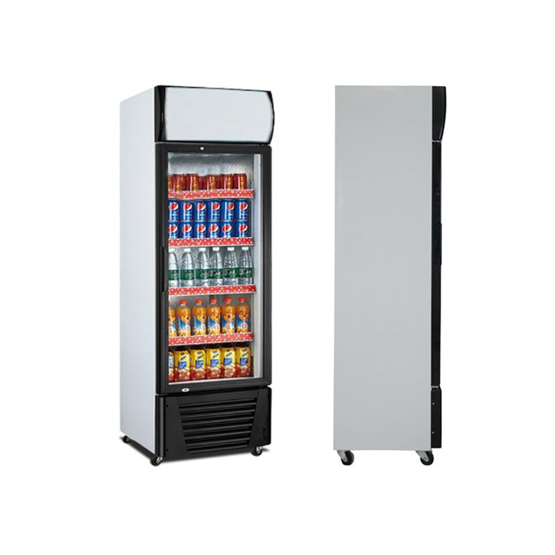 Bar vertical slim cooler display pepsi freezer stand showcase freezer