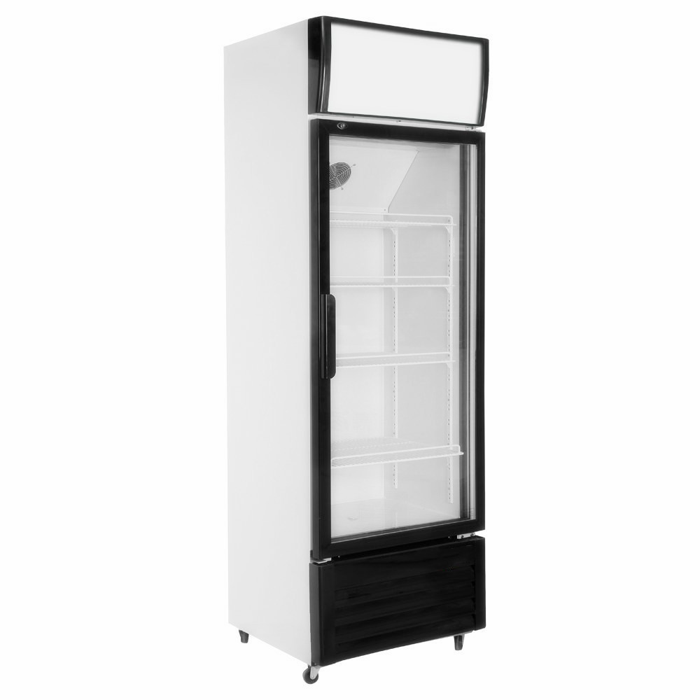 Single Glass Door Display  Cola Pepsi Refrigerator for stores