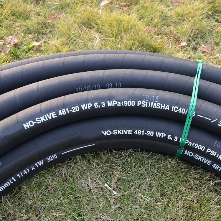 one layer wire braided tube SAE100R1 rubber hydraulic hose  1/4 inch  braided hydraulic rubber hose