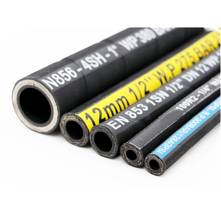 Chinese suppliers wholesale specifications complete hydraulic hose 1SN 2SN 4SP 4SP R15 R13 high pressure hose