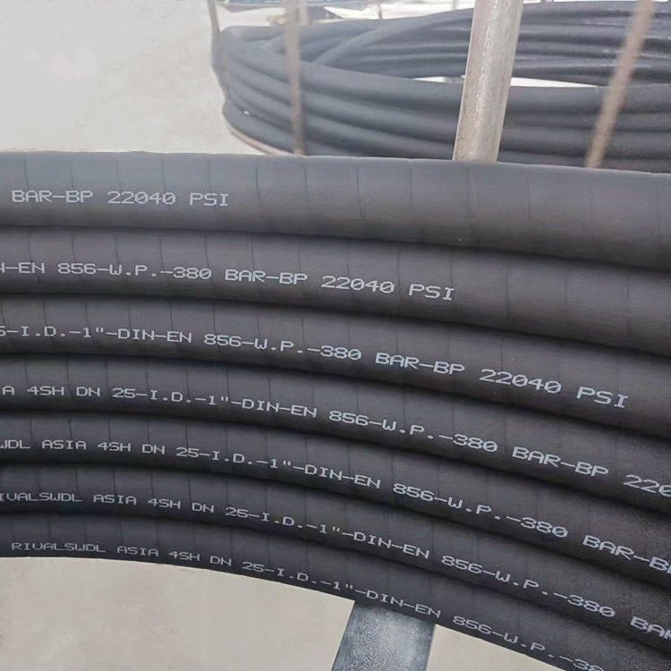 Chinese suppliers 1SN 2SN 2SC 4SP 4SH R13 R15 High pressure Hydraulic rubber hose and assembly