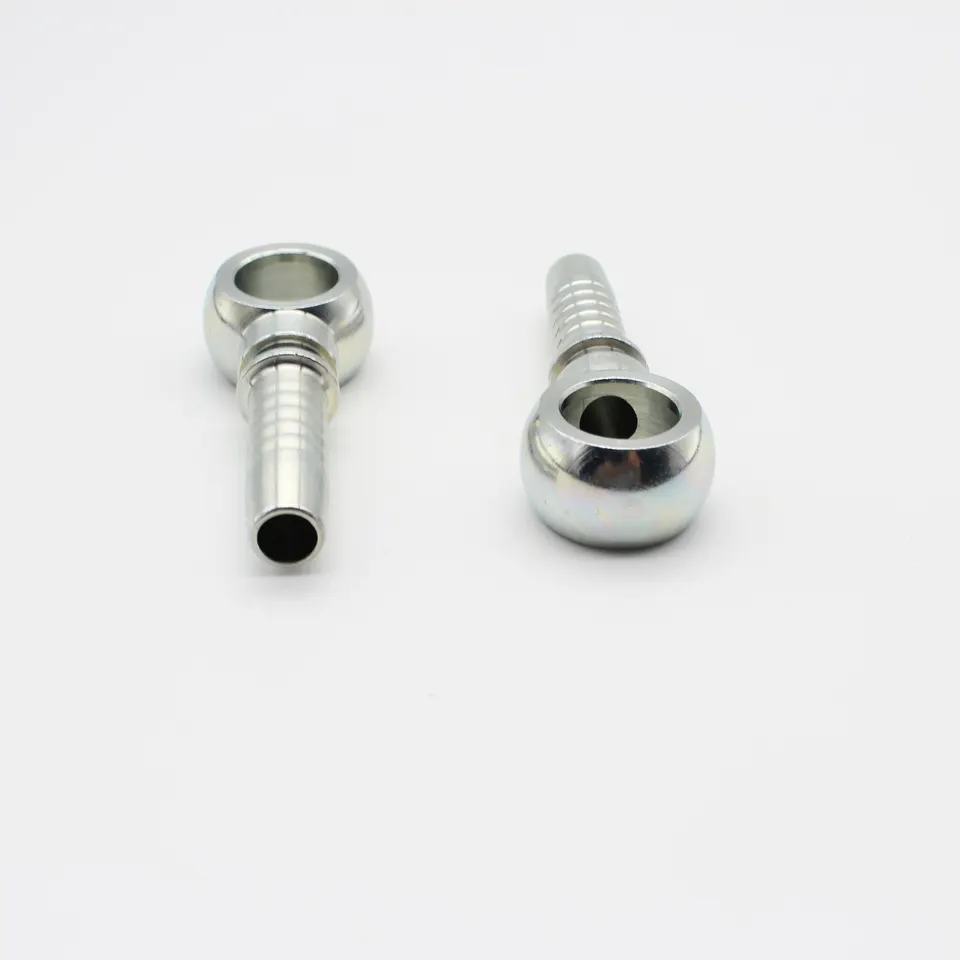 Carbon steel and Stainless steel hose fitting hydraulic connector M22 ball head banjo bolt and fitting 70012-20-12