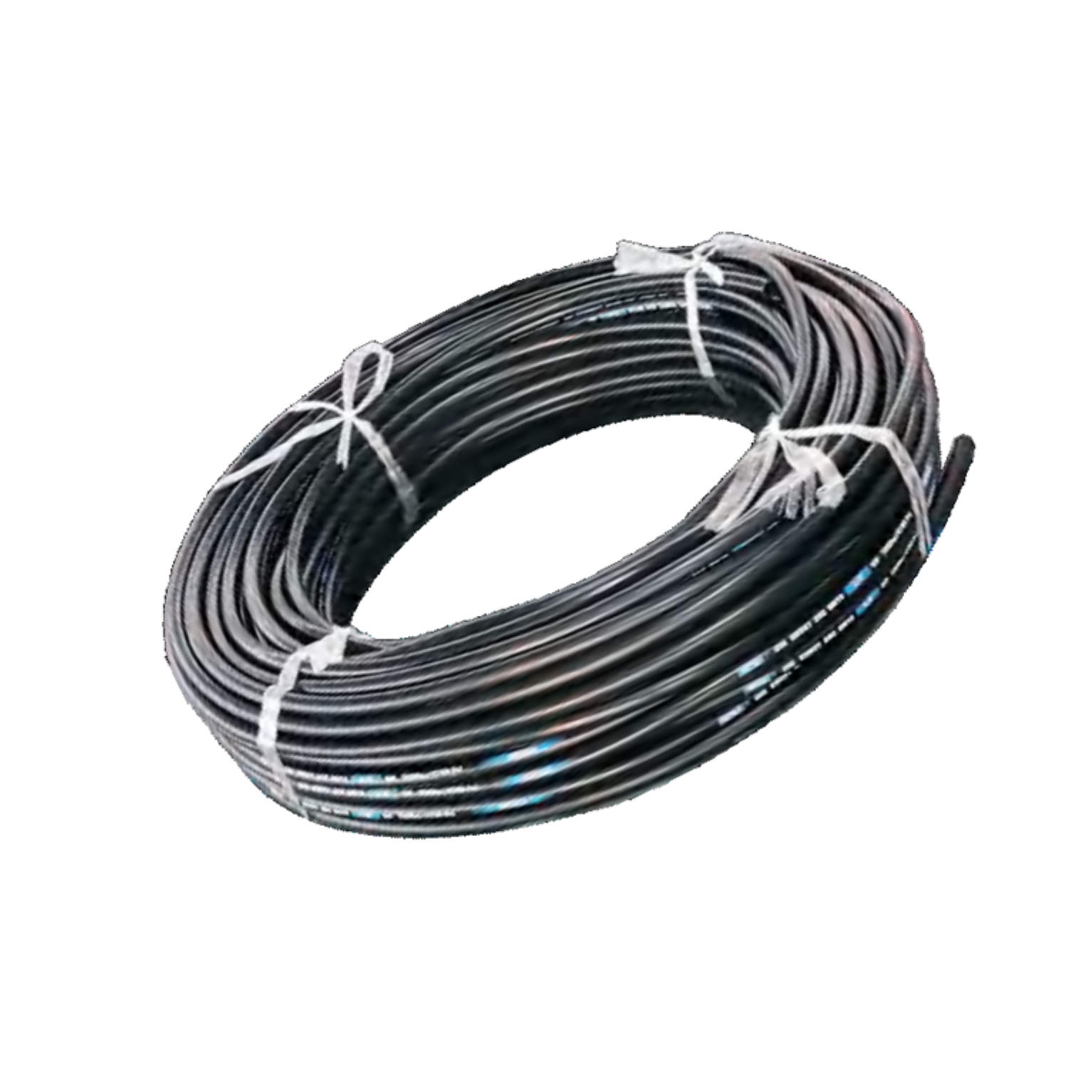 Industrial Hydraulic High Pressure Braided  Rubber Hose Pipe Assembly R1 r2Flexible Hydraulic Hose