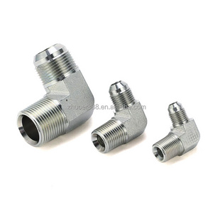 1JN9 -16-12Carbon steel Elbow 90 degree JIC 9/16 Male 3/8*NPT male hydraulic adapter