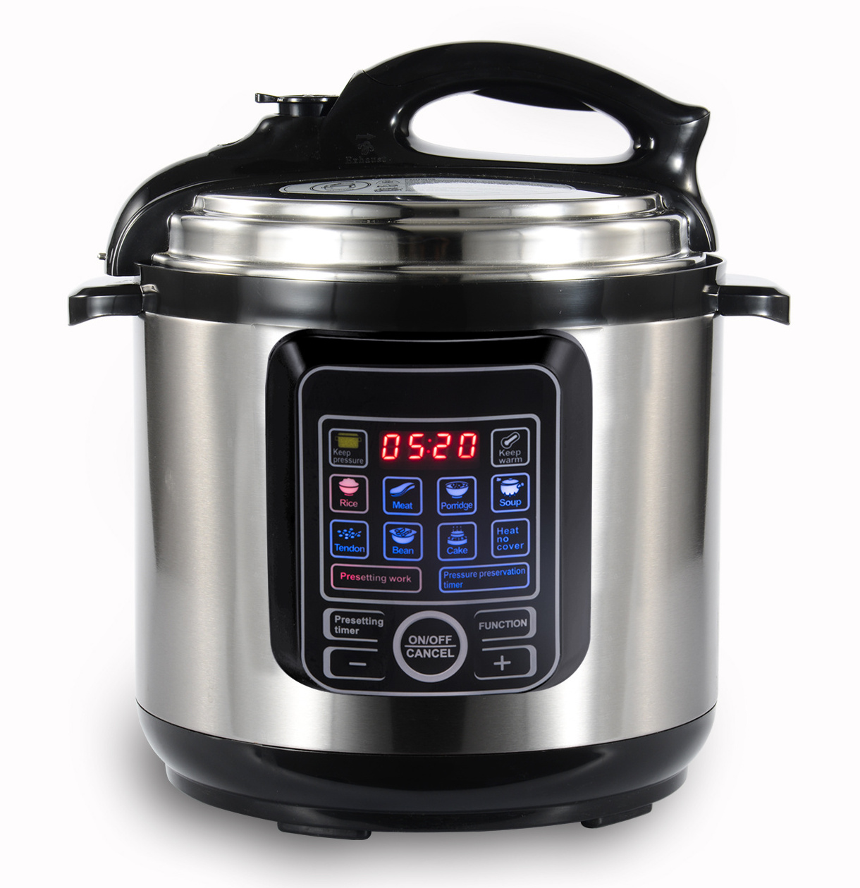 Electric pressure cooker with CE CB ROHS LVD EMC LFGB ERP requestos de olla de presion