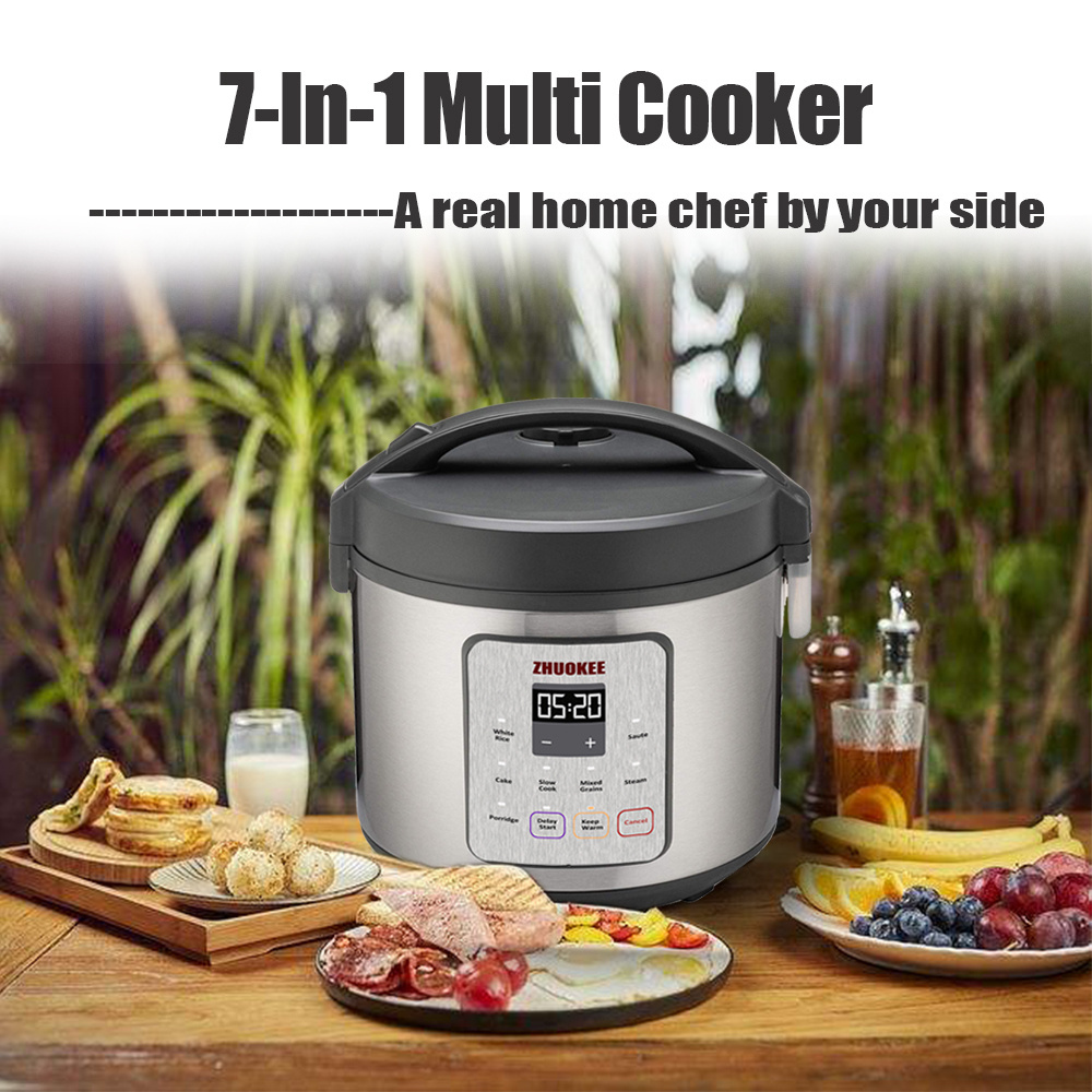 amazon big sale cheap price high quality  5/6l multi use 5cup smart multi electric rice cooker with slow cook programs