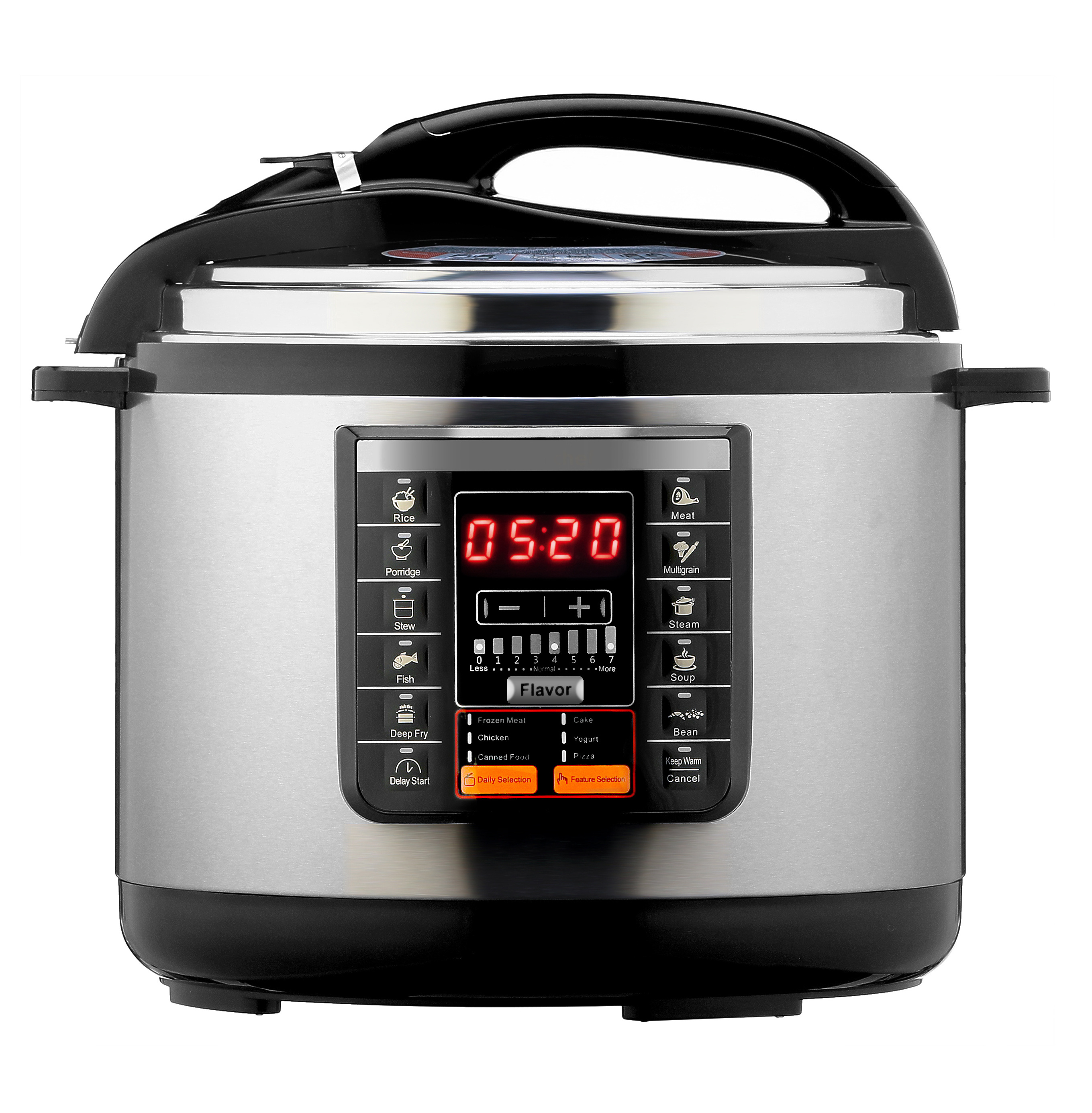 Multi-function larger high capacity press button control automatic rice cooker electric pressure cooker with 10 L 12 L