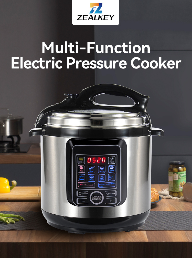 Non-Stick Coating Inner Pot Function and Cylinder Shape electric healthy pot stainless steel pressure rice cooker