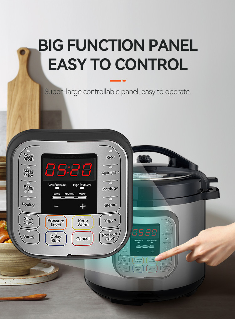 New product high-efficiency 24 hours keep warm instant rice cooker pot 7-in-1 electric pressure cooker