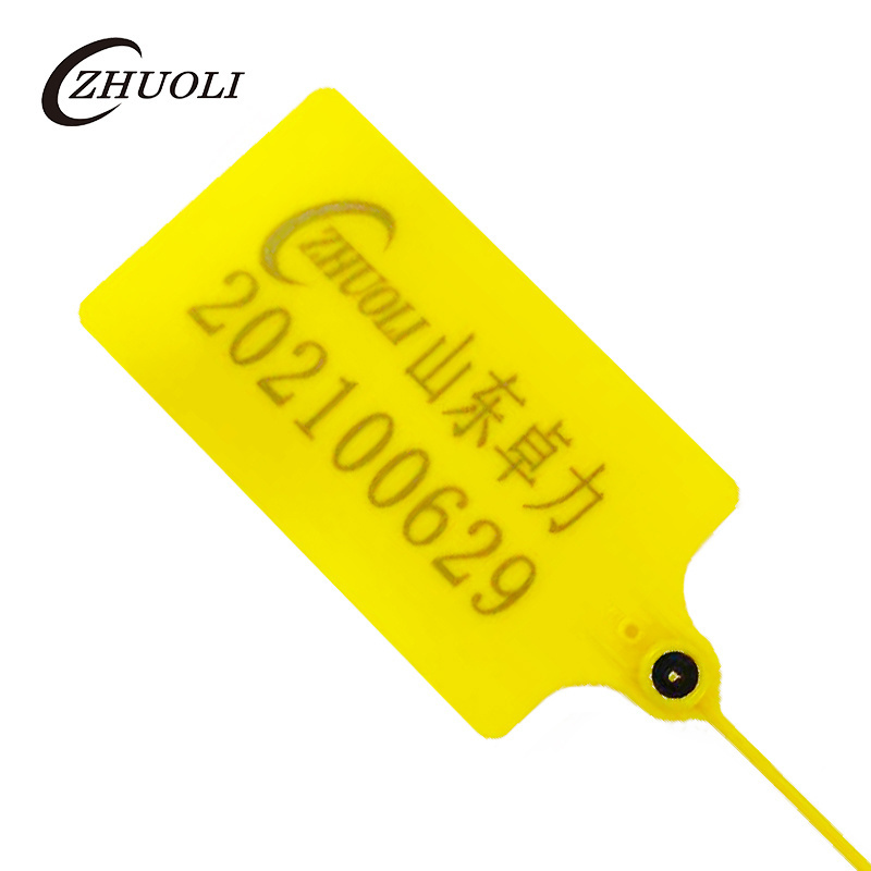 Cheap Price Custom Logo Security Plastic Seals Big Flag Large Labels Shipping custom bag seal