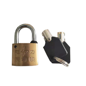 Hot Sell Customizable 35mm high Safety Solid lucchetto With Keys Brass Padlock