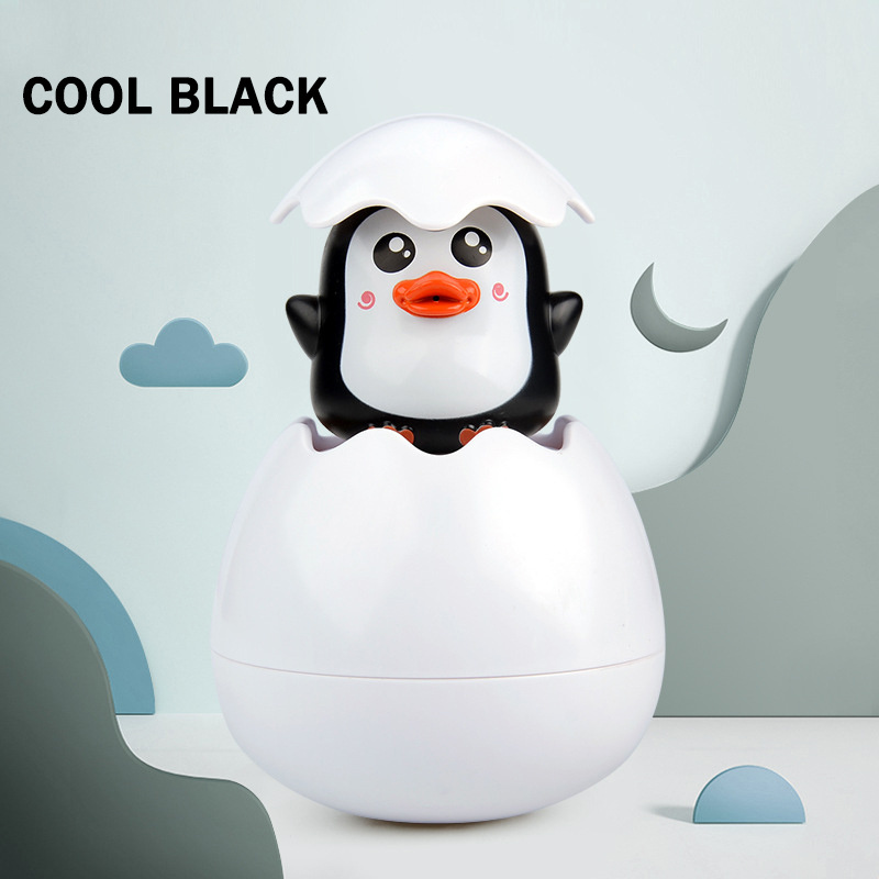 Selected Cute Duck Penguin Hatching Egg Animal Fancy Plastic Water Squirt Bath Toy Funko Pop Figure