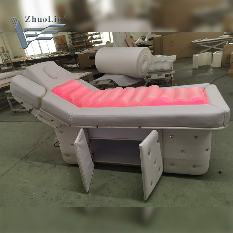 luxury heated dry Electric Massage Bed Water Thermal spa Massage Bed