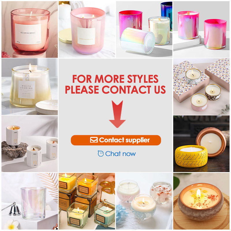 Wholesale Romantic Soy Wax Embossed Dried Flower Scented Pillar Candles Floral Candles