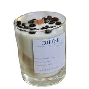 Wholesale soy wax scented scented candles Wedding birthday home decoration coffee scented candles