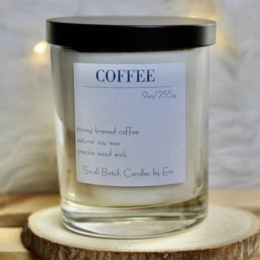 Wholesale soy wax scented scented candles Wedding birthday home decoration coffee scented candles