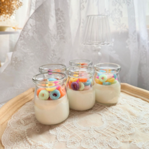 Wholesale Cereal Decoration Candle Jars Glass Scented Candles