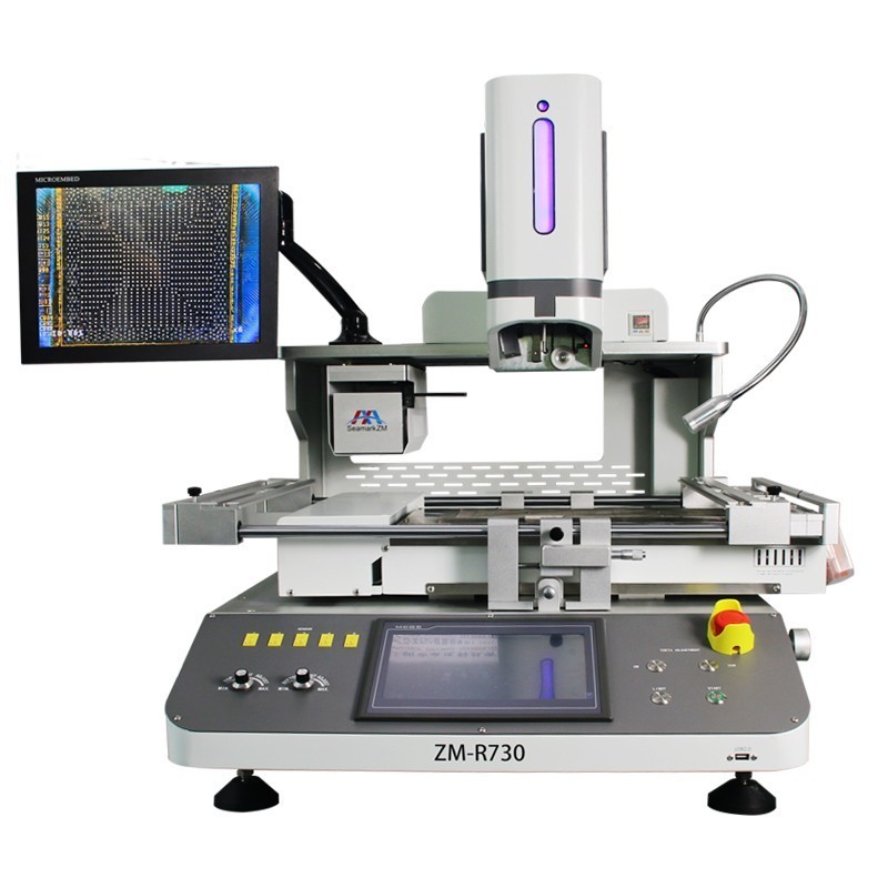 automatic motherboard repair machine ZM-R730A SMD BGA rework station for industrial motherboard soldering repairing