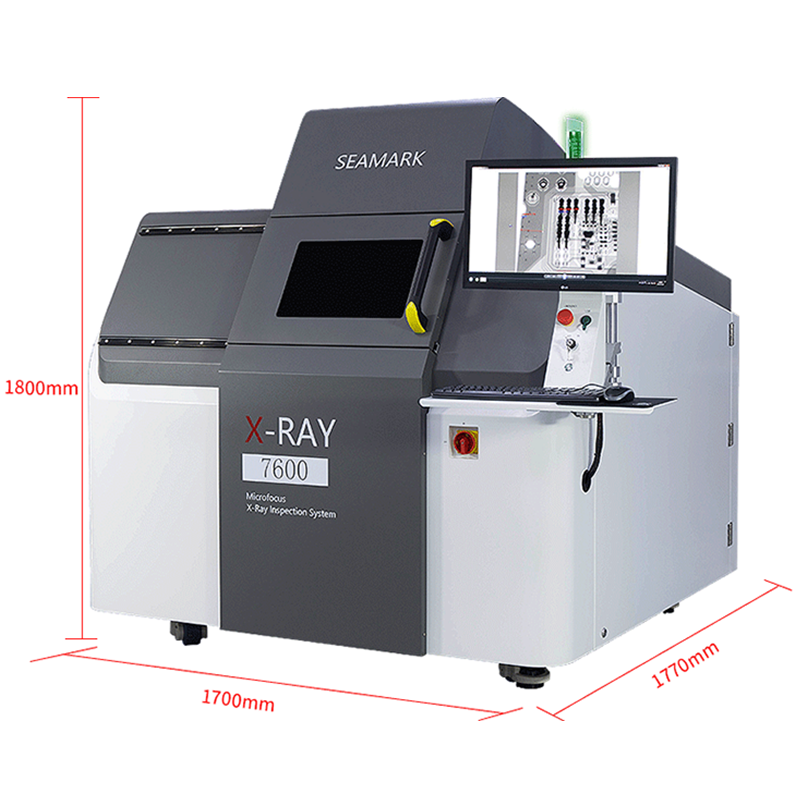 Seamark ZM SMT online micro-focus xray inspection machine X7600 scanning system for x ray gold testing analyzer