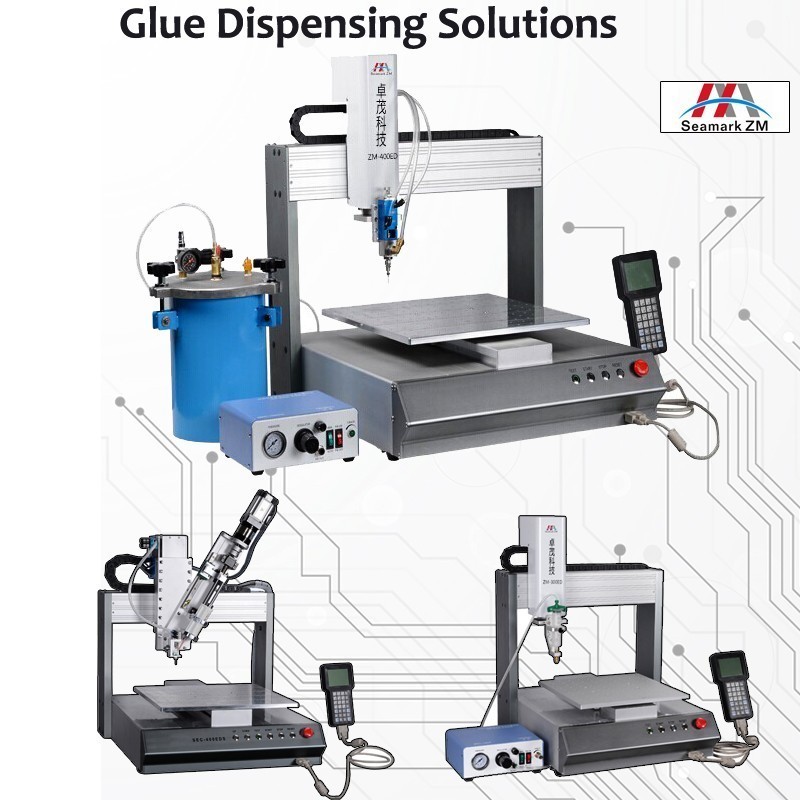 factory price automatic cnc glue dispenser robots ZM-300ED solder paste dispenser