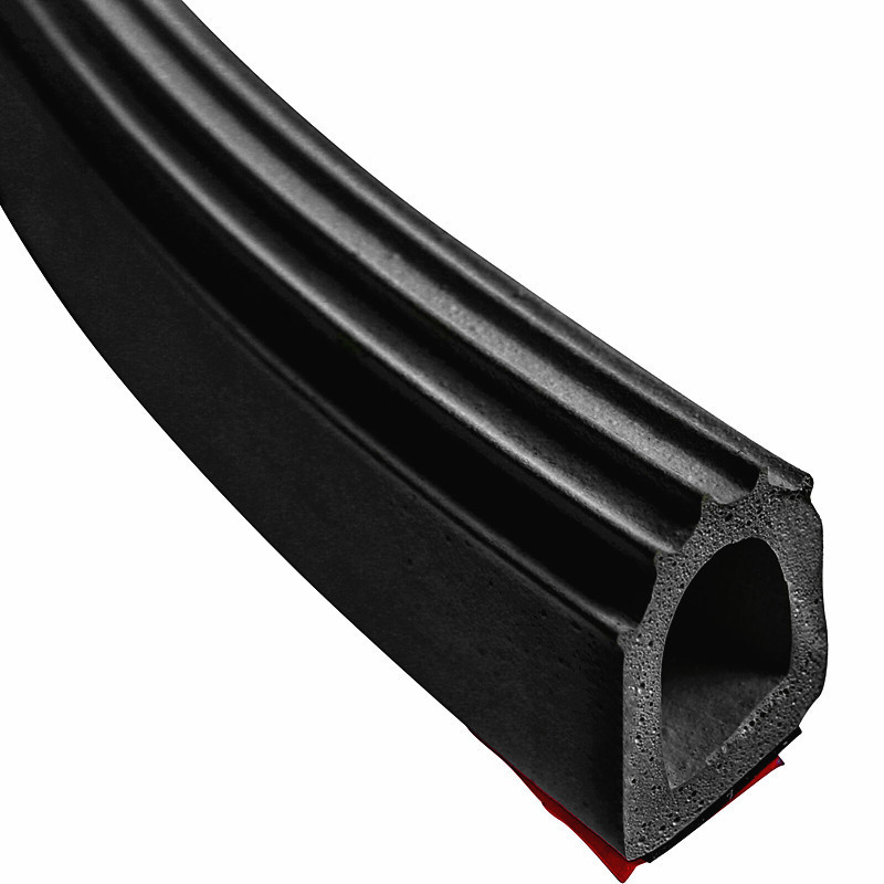 RV Trailer Slide Out Wiper Seal with Adhesive Auto Marine D Shape Rubber Weather Seal