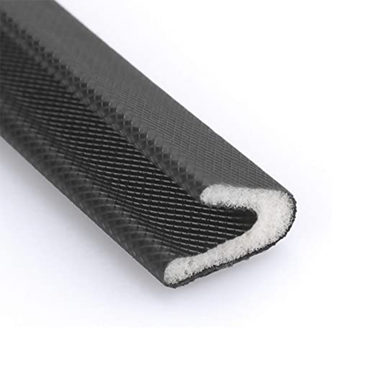 Gap Blocker V Shape Adhesive Pu Foam Weather Strip for Door Frame