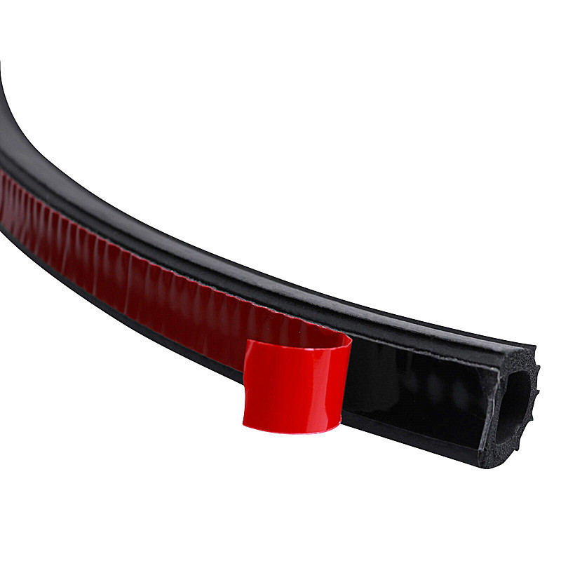 RV Trailer Slide Out Wiper Seal with Adhesive Auto Marine D Shape Rubber Weather Seal