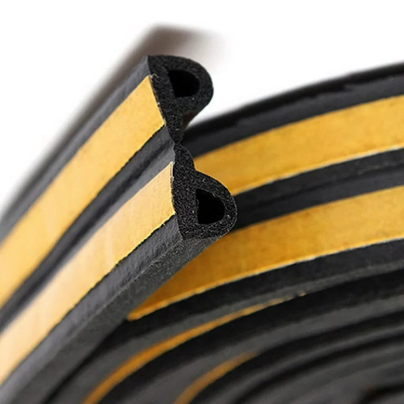 P Profile EPDM Foam Rubber Door and Window Weatherstrip Seal