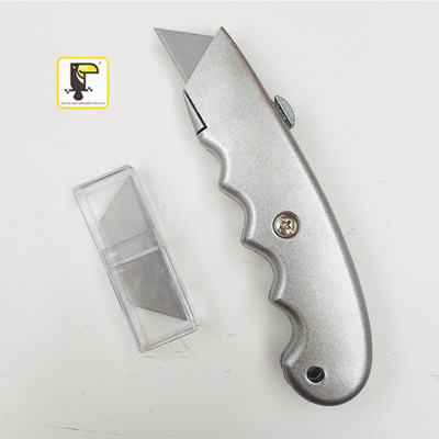 Handheld adjustable knife blade box carbon fiber cutter heavy duty utility knife for cutting carpet