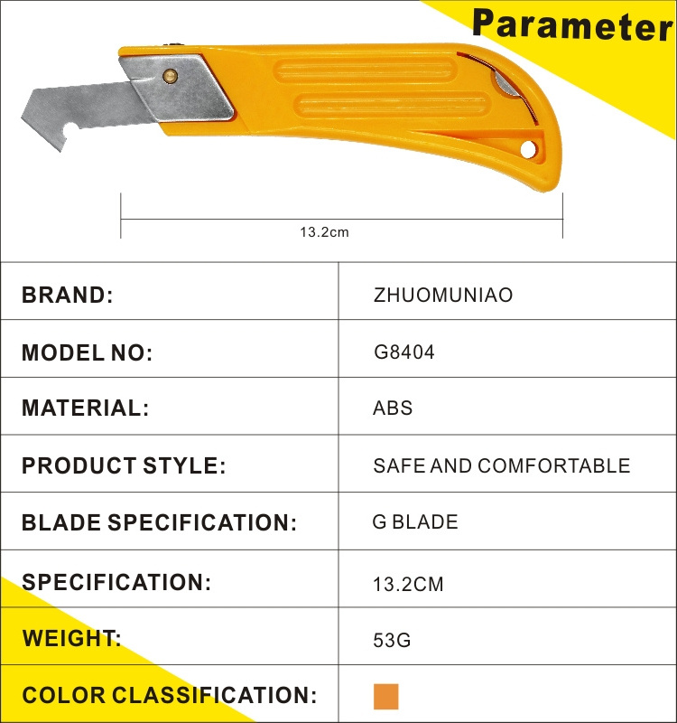 High Quality Hook Blade Utility Knife For Cutting Acrylic