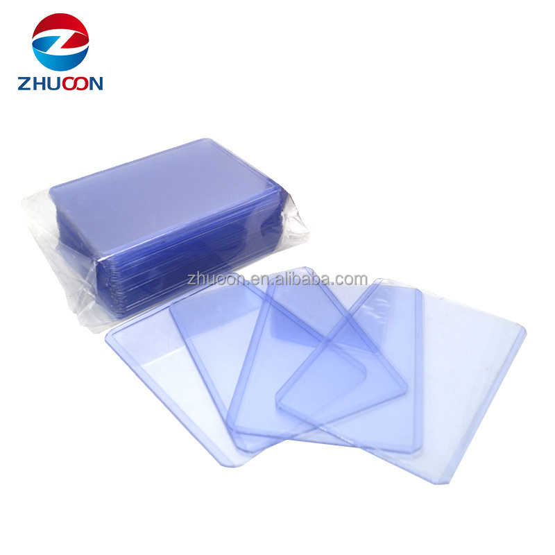 35pt Ultra Pro Transparent Penny Sleeves Durable Plastic PVC Top Loader Case Protective Sleeves Holder for Credit Card