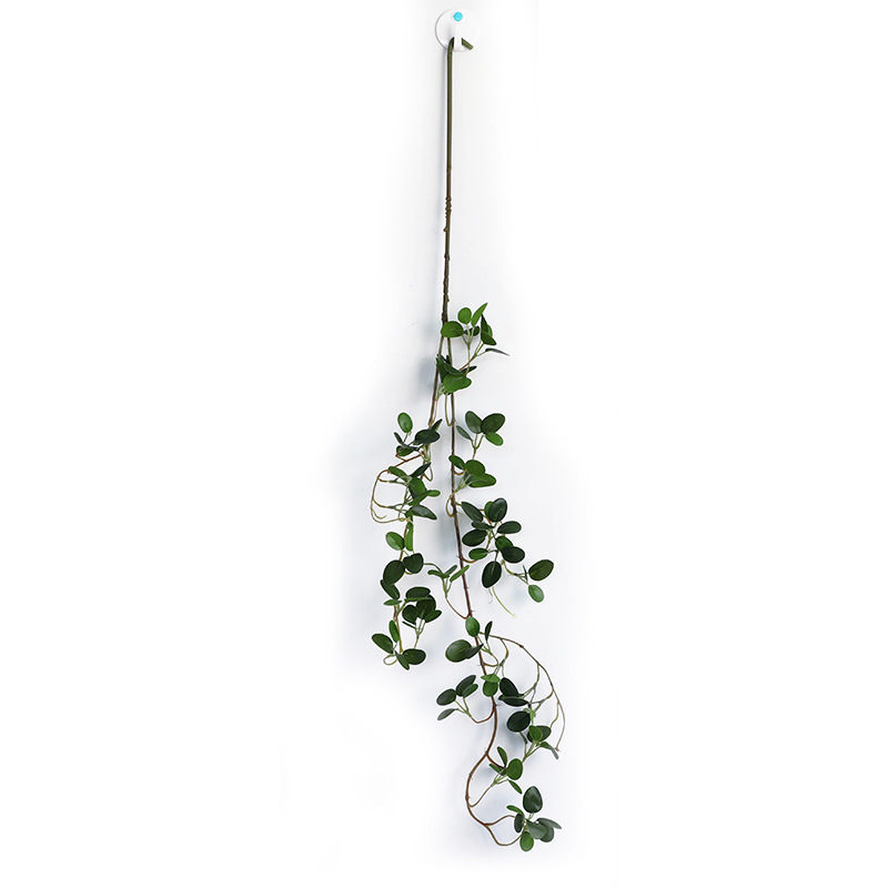 ZERO Decorative Plastic Greenery Artificial  Leaves Wall Hanging For Home Garden Decoration