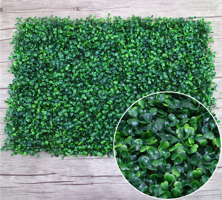 ZERO Artificial Boxwood Hedge Panels Environmental Faux Greenery Mats for Both Outdoor or Indoor Decoration