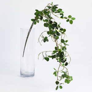 ZERO Decorative Plastic Greenery Artificial  Leaves Wall Hanging For Home Garden Decoration