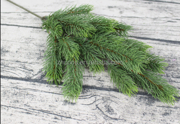 Zero Plastic Christmas Tree Artificial Pine Branch