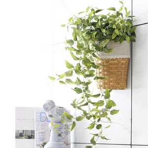 ZERO 5 Forks Artificial Leaf Decorative Vine Artificial Vine For Home Wedding Office Decoration