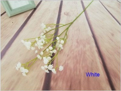 Baby Breath/Gypsophila Artificial Flowers Fake Silk Plants Wedding Party Decoration PU Real Touch Flowers DIY Home Garden