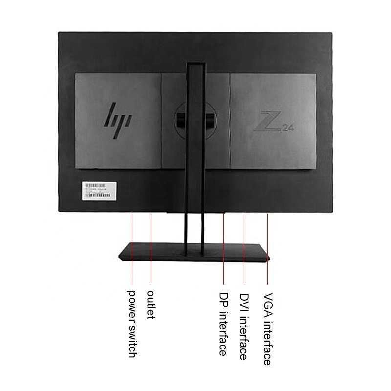 HPE Z24n Monitor 24-inch 1920*1200 HD Screen Support Wall Mount HD MI USB Refurbished Discounted Price