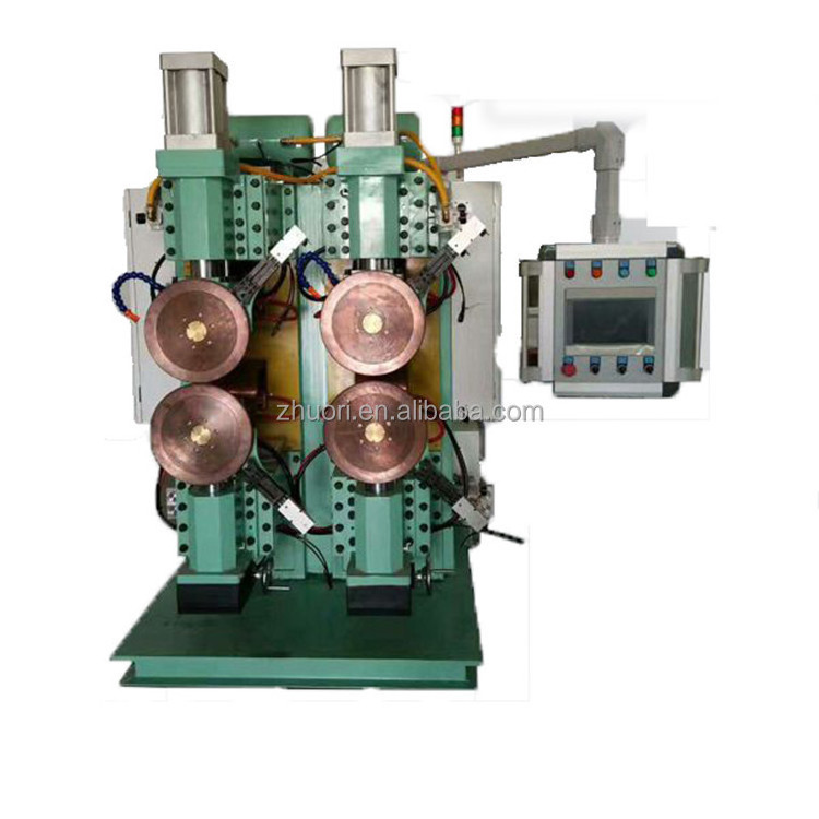 Contact Seam Welding Container Welders Copper Wire Machine Curved Hot Air Customized Rolling Drum Elbow Welder