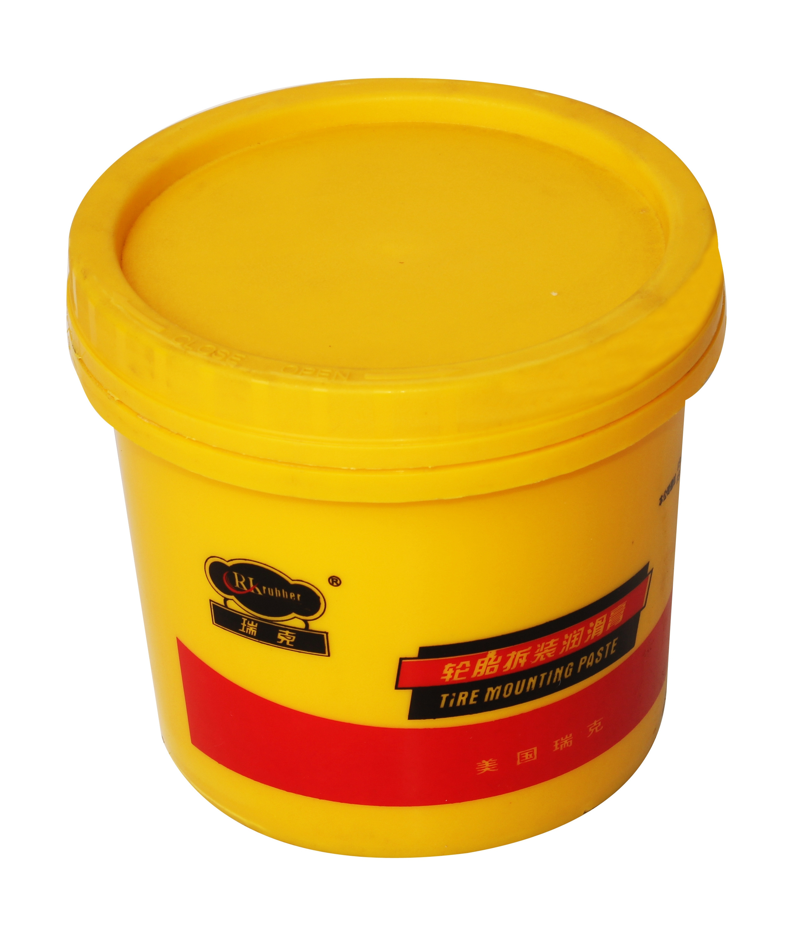 RK Brand Yellow 2kg Tire Dismounting Lubricating Paste Tubeless Tire Change Use Tyre Mounting Paste