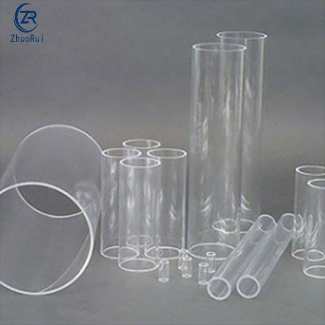 Factory sell high quality Transparent Clear Polycarbonate Pipe PVC/PC/PMMA Acrylic Plastic Tube Acrylic Cylindrical Tube